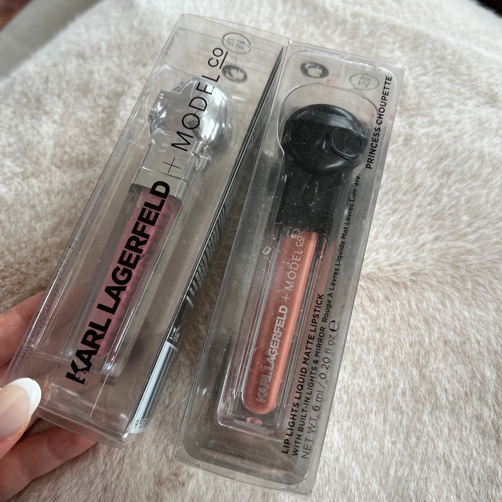 Karl Lagerfeld + ModelCo Lip Gloss and Lipstick Set